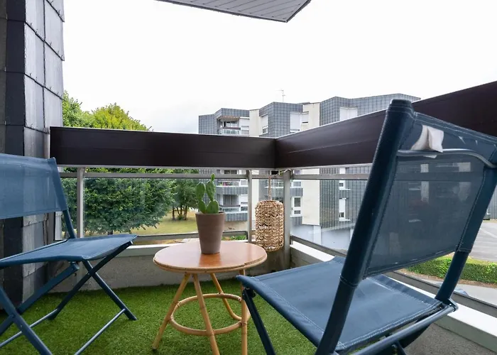 L\'Artistik - Appartement 5 Min A Pied Du Port Et Parking Prive